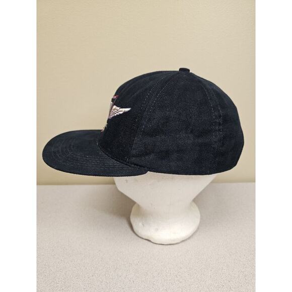 Vintage 1997 MGM Grand Hotel Casino Las Vegas Snapback Hat Black VTG - Picture 2 of 9